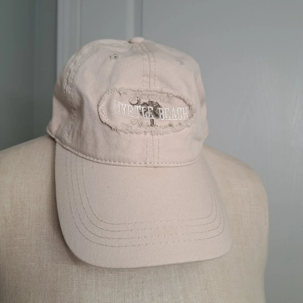 Prairie Mountain Myrtle Beach Cream Baseball Cap